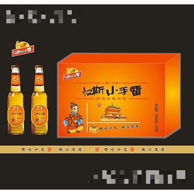 漢斯小手雷橙味碳酸飲料330mlx24