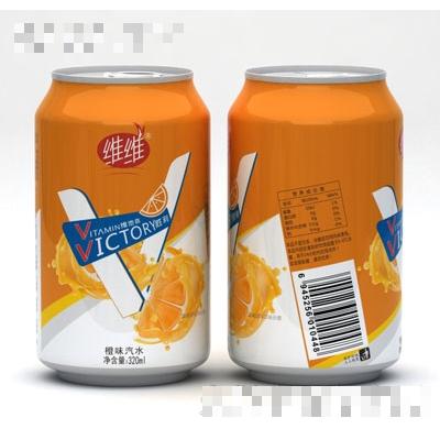 維維橙味汽水320ml