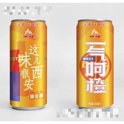 冰峰橙味汽水310ml