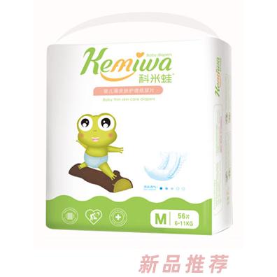 科米蛙嬰兒薄皮膚護(hù)理紙尿片M