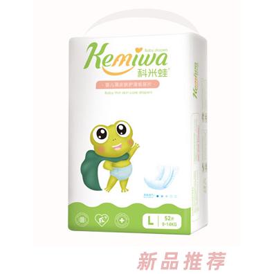 科米蛙嬰兒薄皮膚護(hù)理紙尿片L