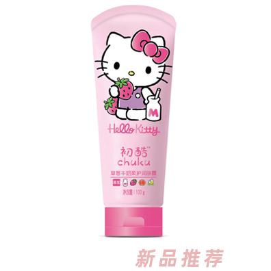 Hello Kitty初酷草莓牛奶柔護(hù)潤膚露 100g