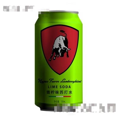 蘭博基尼飲品-青檸味蘇打水
