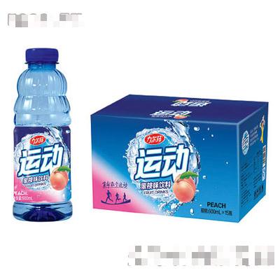 運(yùn)動蜜桃味飲料（600ml×15瓶）