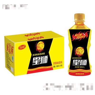星獅蘋果味飲料（380ml×15瓶）