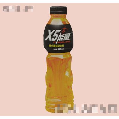 X5能量運(yùn)動(dòng)飲料580ml
