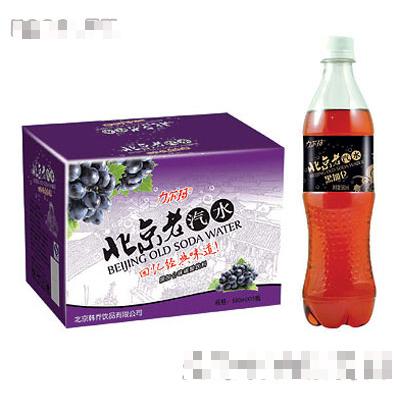 北京老汽水黑加侖味（580ml×15瓶）