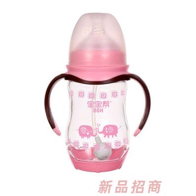 寶寶幫嬰兒奶瓶-粉色