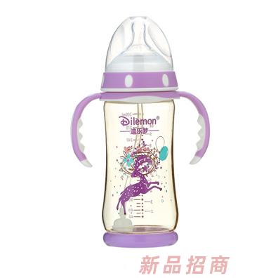 迪樂(lè)夢(mèng)PPSU奶瓶300ml紫色