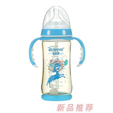 迪樂(lè)夢(mèng)PPSU奶瓶300ml藍(lán)色