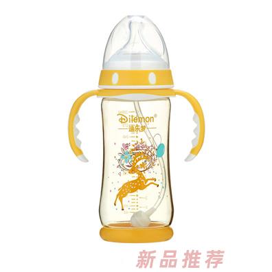 迪樂(lè)夢(mèng)PPSU奶瓶300ml橙色