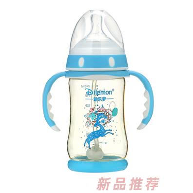 迪樂(lè)夢(mèng)PPSU奶瓶240ml藍(lán)色