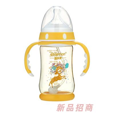 迪樂(lè)夢(mèng)PPSU奶瓶240ml橙色