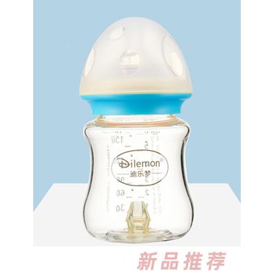 迪樂夢高鵬硅玻璃奶瓶5043藍(lán)色