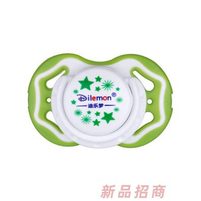 迪樂夢心形安撫奶嘴綠色