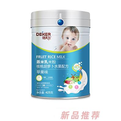 德其爾蒸米乳米粉核桃胡蘿卜水果配方