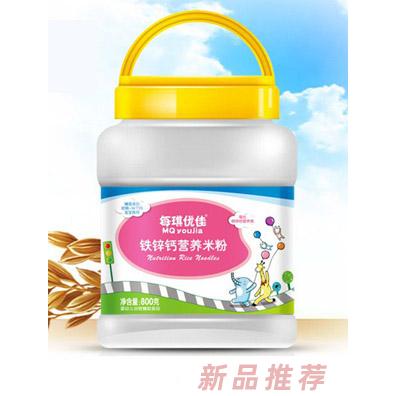 每琪優(yōu)佳營養(yǎng)米粉桶裝800g-鐵鋅鈣