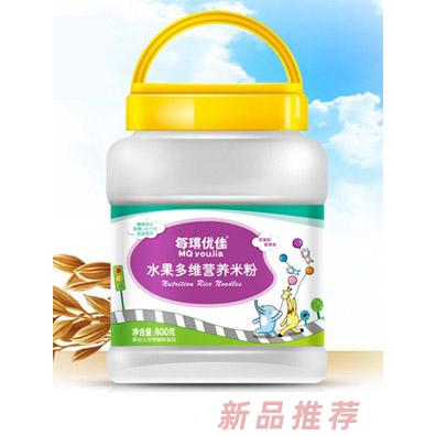 每琪優(yōu)佳營養(yǎng)米粉桶裝800g-水果多維