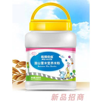 每琪優(yōu)佳營養(yǎng)米粉桶裝800g-淮山薏米