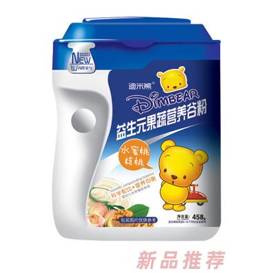 迪米熊益生元果蔬營(yíng)養(yǎng)谷粉(水蜜桃核桃桶裝）