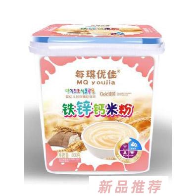 每琪優(yōu)佳樂扣米粉800克-鐵鋅鈣