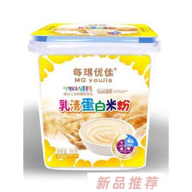 每琪優(yōu)佳樂扣米粉800克-乳清蛋白