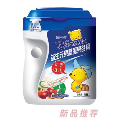 迪米熊益生元果蔬營(yíng)養(yǎng)谷粉(蘋(píng)果淮山桶裝）