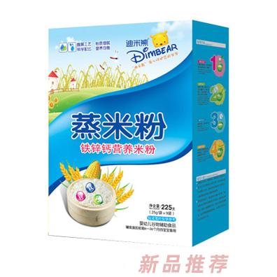 迪米熊蒸米粉（鐵鋅鈣）盒