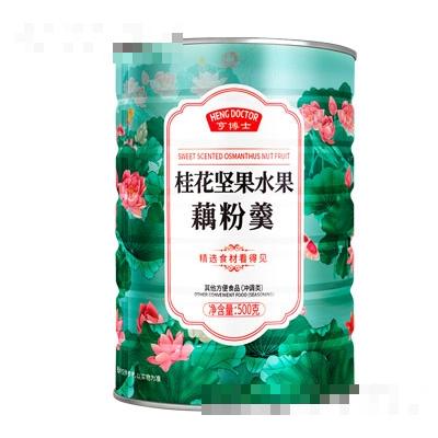 亨博士桂花堅(jiān)果水果藕粉羹500g