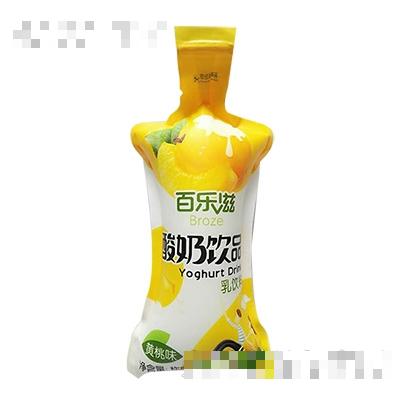 百樂滋酸奶飲品乳味飲料黃桃味
