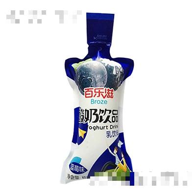 百樂滋酸奶飲品乳飲料藍莓味
