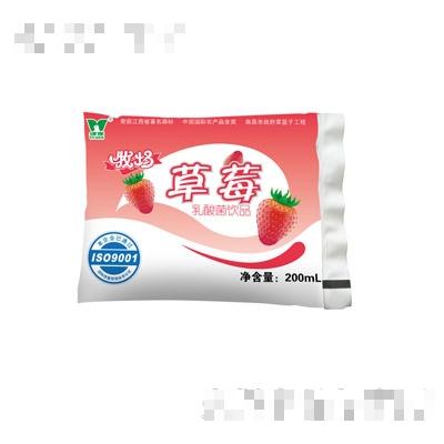 維雀牧場草莓奶200ml