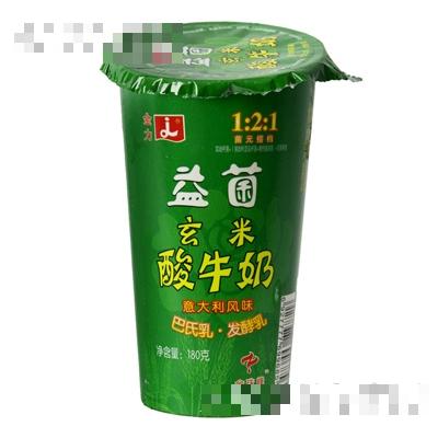 金力益菌玄米酸牛奶杯