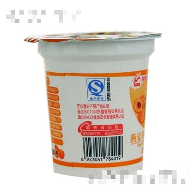 快鹿燕麥黃桃酸奶