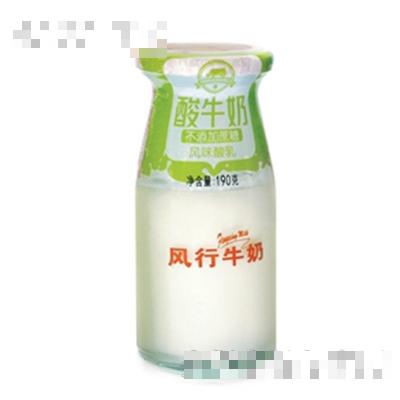風(fēng)行無糖酸奶瓶裝190g