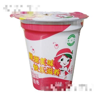 乍甸草莓果肉酸奶