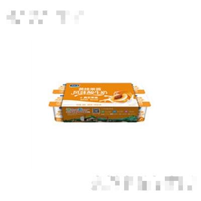 君樂寶黃桃聯(lián)杯風味酸奶