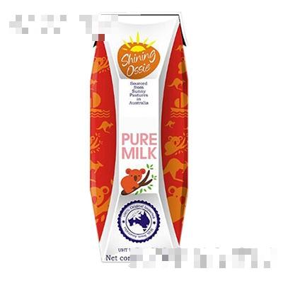 銀橋陽光澳+純牛奶200ml