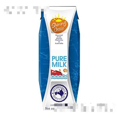 銀橋陽光澳+純牛奶250ml