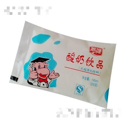 燕塘袋裝乳酸奶195ml