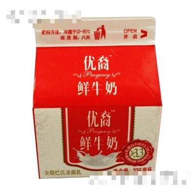 236ml盒裝優(yōu)裔鮮牛奶