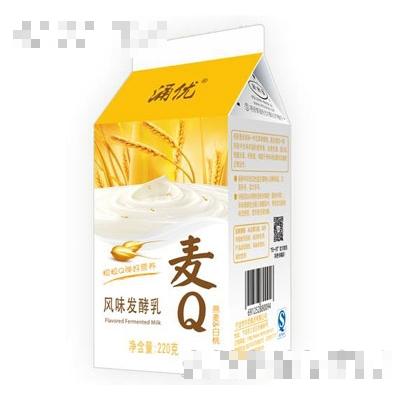 220g涌優(yōu)麥Q(jìng)燕麥酸奶