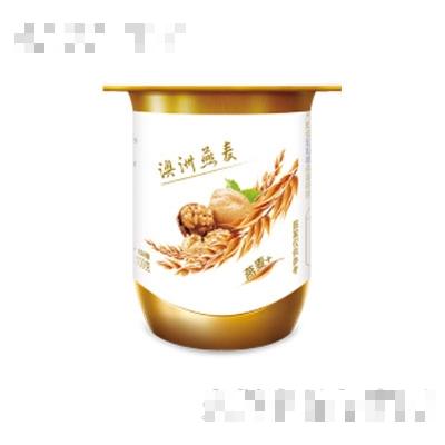 蒙牛冠益乳圓周杯燕麥核桃