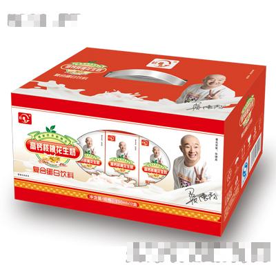 仁君高鈣核桃花生奶250mlX12盒