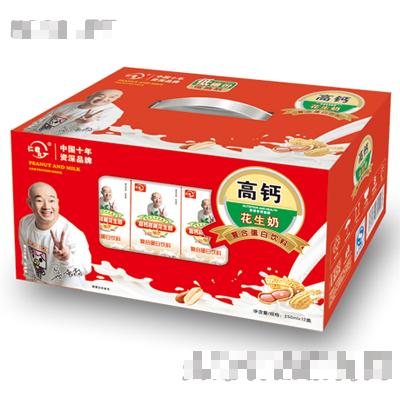 仁君高鈣花生奶250mlX12盒
