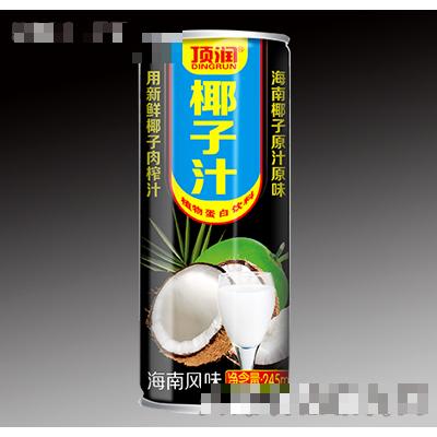 245ml頂潤椰子汁植物蛋白飲料