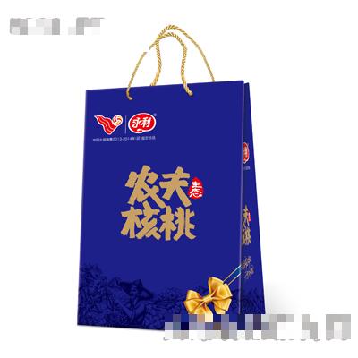 農(nóng)夫核桃生態(tài)型核桃乳1×16(20)矮罐手提袋藍色