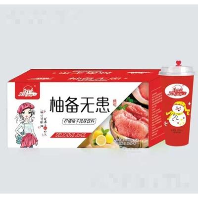 歡樂喜劇人柚備無患檸檬紅柚子風(fēng)味果汁飲料飲料620mlX15杯夏日初飲飲品招商