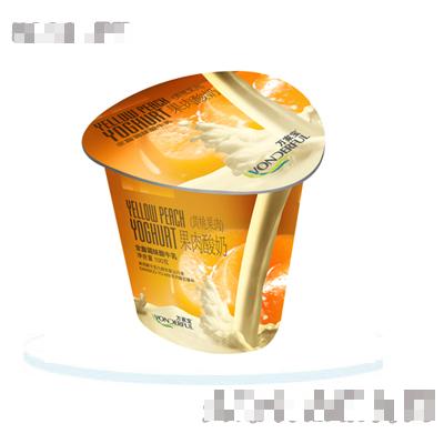 黃桃果肉酸奶100g