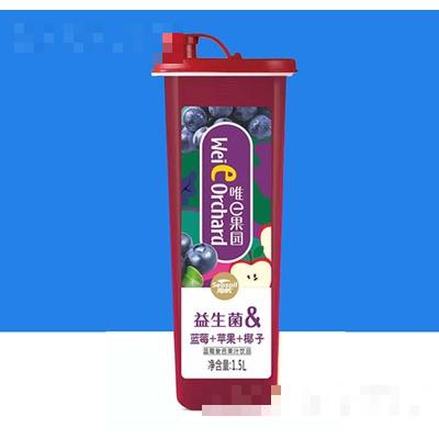唯e果園藍莓復(fù)合果汁飲料1.5L